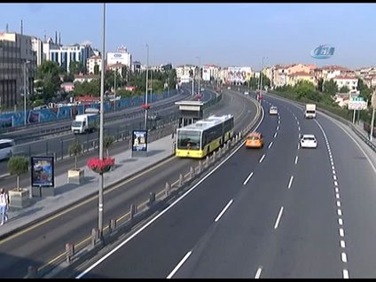 Tatilciler gitti İstanbul'da yollar boş kaldı
