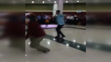 Düğünde oynarken böyle fenalaştı