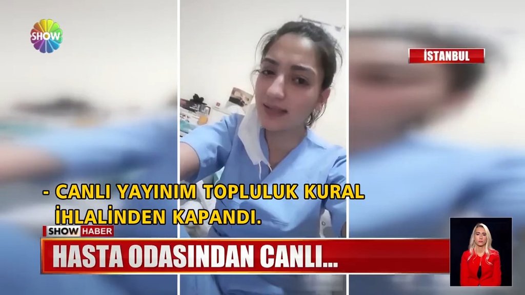 Hasta Odasindan Canli Showturk Tv