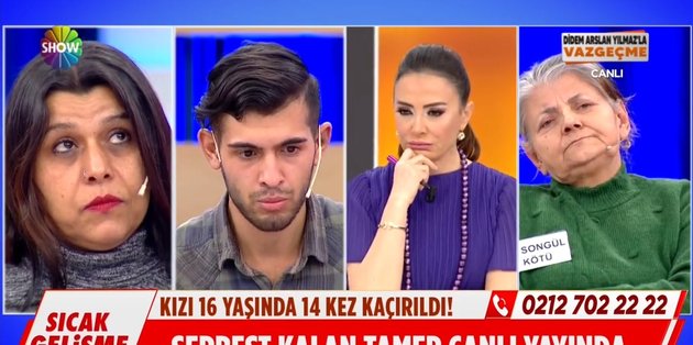 Didem Arslan Yılmaz la Vazgeçme Videoları Suçlanan Tamer ilk kez canlı