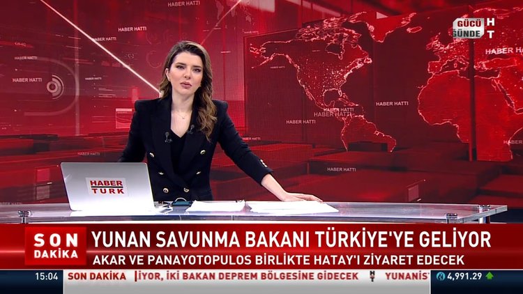 Yunan Savunma Bakanı Türkiye ye geliyor Video