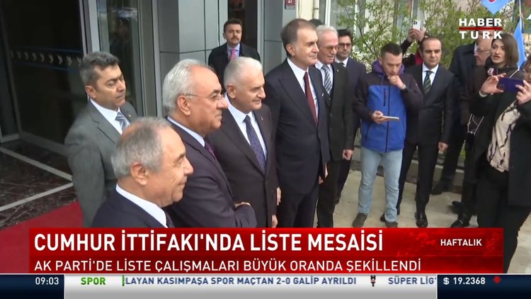 Cumhur İttifakı nda liste mesaisi Video