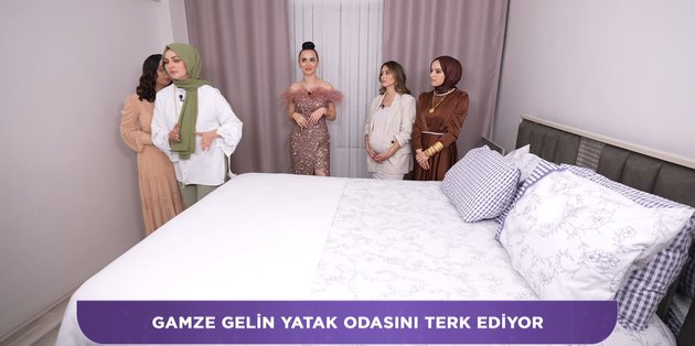 Ezgi Sertel ile Gelin Evi Videoları Gamze gelin yatak odasını terk ediyor