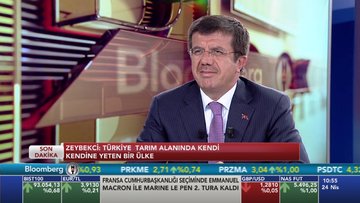 Bakan Zeybekci Bloomberg HT'de