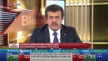 Bakan Zeybekci'den enflasyon yorumu