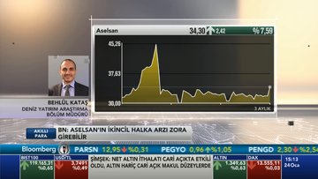 Aselsan haberiyle hisseler Aralık'tan beri en yüksekte