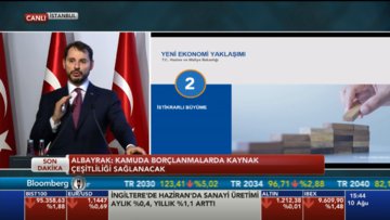 Bakan Berat Albayrak Yeni Ekonomik Modeli açıkladı