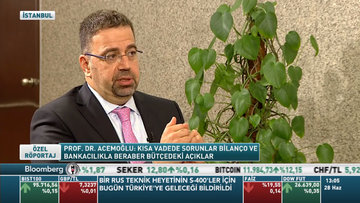 Prof. Dr. Daron Acemoğlu Bloomberg HT'de