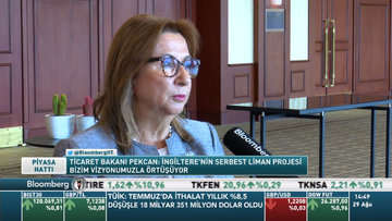 Bakan Pekcan Bloomberg HT'de
