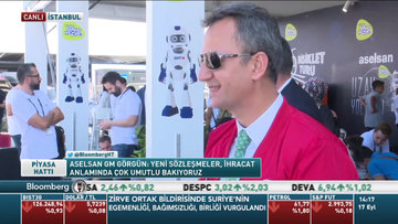 Aselsan Genel Müdürü: Bu yılı çok daha iyi rakamlarla kapatacağız