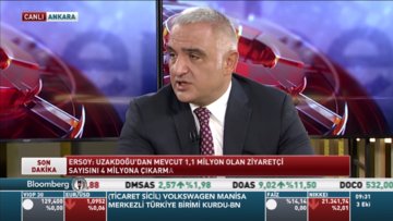 Turizm Bakanı Ersoy Bloomberg HT'de