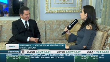 Denizbank/Ateş: Sendikasyon kredisi bu yıl içinde taze para olarak sağlanan en büyük rakam