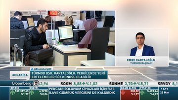 TÜRMOB/ Kartaloğlu: Vergilerde yeni ertelemeler söz konusu olabilir