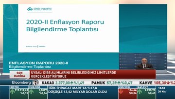 Merkez Bankası yıl sonu TÜFE tahminini düşürdü