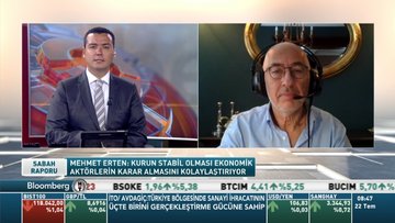 Mehmet Erten: TCMB ekonomik canlılık için enflasyon önceliğini bir miktar ihmal edebilir