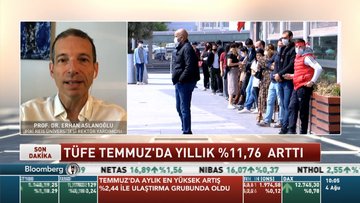 Prof. Dr. Aslanoğlu: ÜFE'deki artışın yüksek olması maliyet enflasyonu tarafında baskının devam ettiğini gösteriyor