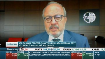 Ankara Sanayi Odası Başkanı Özdebir: İmalat sanayi kapasite kulanım, güven endeksleri Eylül itibariyle gerileyecek