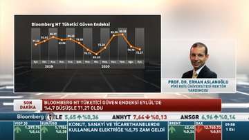 Prof. Dr. Aslanoğlu: Kredi faizlerindeki yükseliş tüketici talebini geriletmiş görünüyor