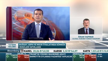 Özkan Taşpınar: Gümrük vergisinin kaldırılmasıyla hububat fiyatlarının düşeceği beklentisi içine girilmemeli