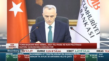 TCMB Başkanı Naci Ağbal, 2021 yılı para ve kur politikası raporu sunumunda konuştu