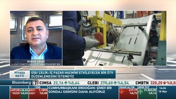 OİB/ Çelik: ÖTV düzenlemesi duyumları alıyoruz ancak beklediğimiz bir şey değil