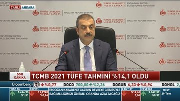 TCMB 2021 enflasyon tahminini yükseltti