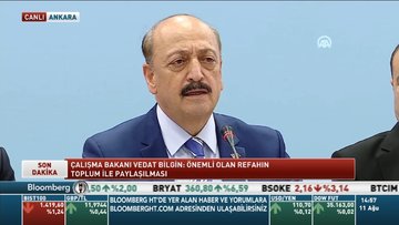 Çalışma Bakanı Vedat Bilgin: Kamu işçilerinde düşük ücretlilere 500 TL düzeltme yapıldı