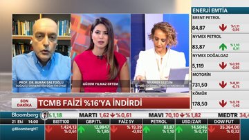 TCMB faizi yüzde 16'ya indirdi