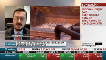 "Çelik sektöründe 2021 yılında dünya genelinde ciddi bir büyüme var"