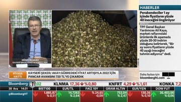 Kayseri Şeker/ Akay: Ocak ayında %20-25 oranında zam gelebilir