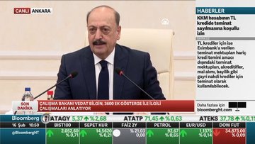 Bakan Bilgin: 3600 ek göstergeyi bu sene çözeceğiz