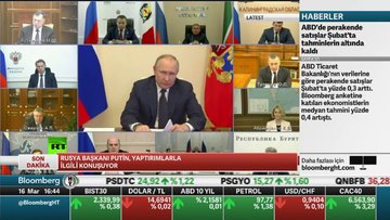 Rusya Başkanı Putin yaptırımlarla ilgili konuştu