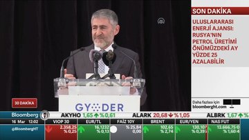 Hazine Bakanı Nebati Cannes'da Gyoder Uluslararası yatırımcı toplantısında konuştu