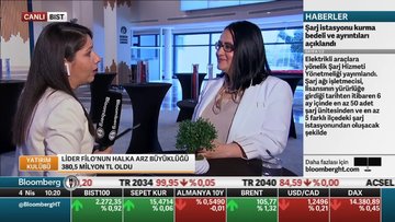 Borsada gong Lider Filo için çaldı