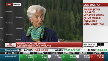 Lagarde: Şu an için Euro Bölgesi'nde resesyon öngörmüyoruz