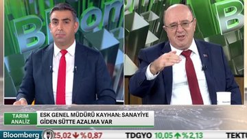 ESK Genel Müdürü Mustafa Kayhan et ve sütteki gelişmeleri Bloomberg HT'ye değerlendirdi