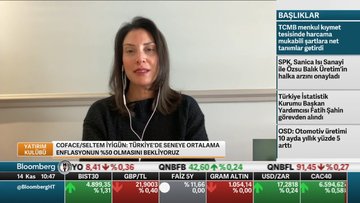 Coface/Seltem İyigün: Türkiye'de seneye ortalama enflasyonun yüzde 50 olmasını bekliyoruz.