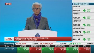 AMB/Lagarde: Enflasyonu hedefimize getirene kadar faizi artırmaya karar verdik