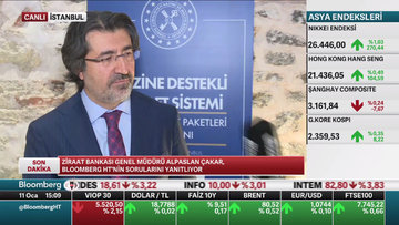 Ziraat Bankası GM Bloomberg HT'ye konuştu