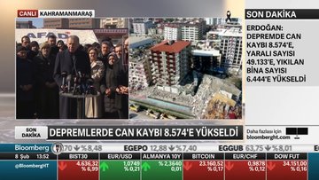 Cumhurbaşkanı Erdoğan deprem bölgesinde