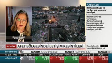 Bilişim Uzmanı Füsun Sarp Nebil afet bölgesindeki iletişim kesintileri hakkında konuştu