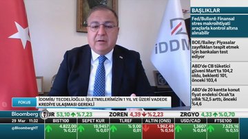 İDDMİB/ Tecdelioğlu: İşletmelerimizin 1 yıl ve üzeri vadede krediye ulaşması gerekli