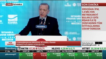 İstanbul Finans Merkezi açıldı
