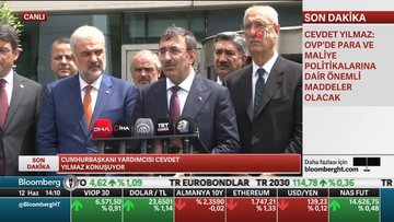 Cumhurbaşkanı Yardımcısı Yılmaz: Enflasyonu düşürmeye yönelik adımlar atacağız