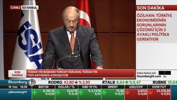 Özilhan: Güçlü lira ihracatı olumsuz etkiliyor, sermaye girişleri rezerv güçlendirmek için kullanılmalı