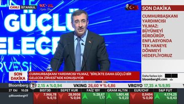 Yılmaz: Büyümeyi sürdürüp, enflasyonda tek haneye dönmeyi hedefliyoruz