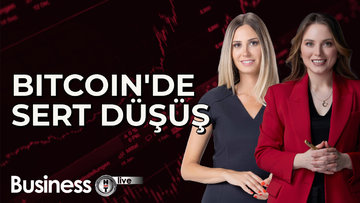Bitcoin'de sert düşüş