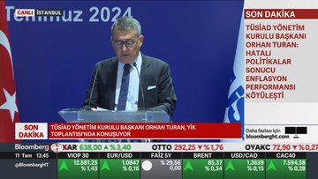 TÜSİAD Başkanı Turan: Son 10 yılda fakirleştik