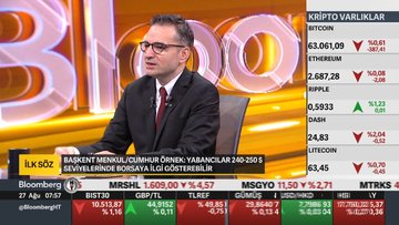 Başkent Menkul/Örnek: Yabancılar 240-250 dolar seviyelerinde borsaya ilgi gösteriyor