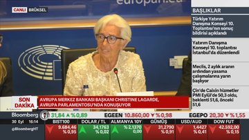 Lagarde: Enflasyonu kontrol altına aldığımıza dair güvenimiz artıyor